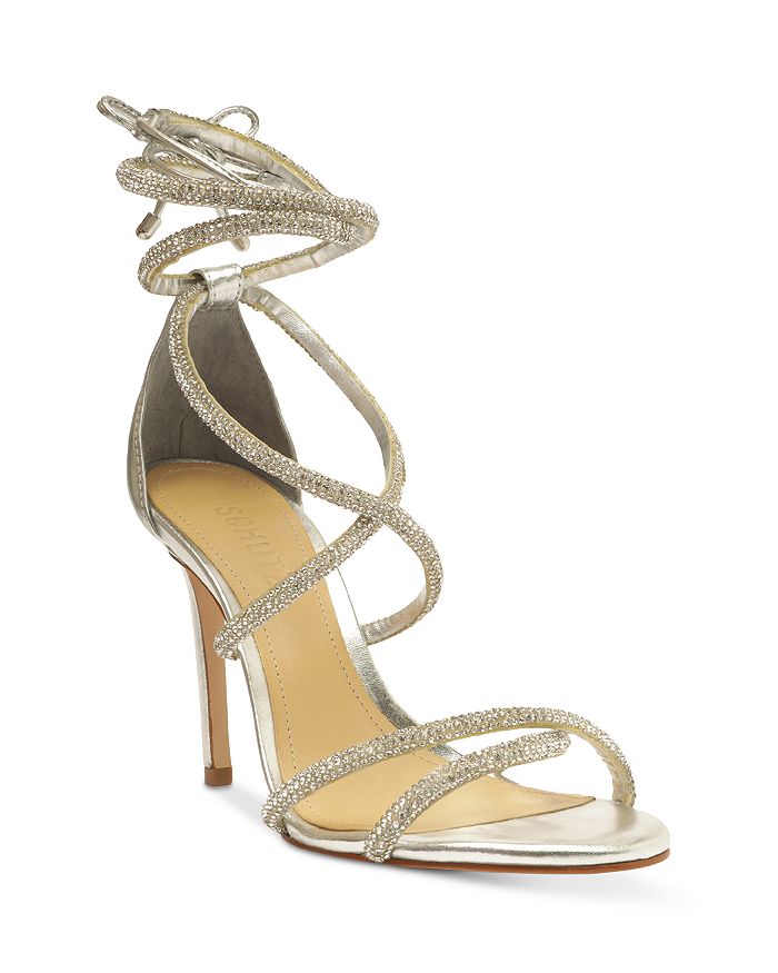 Schutz tie up heels hotsell