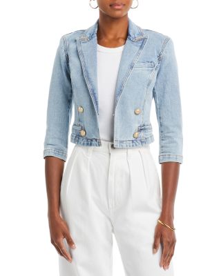 Generation Love - Cosmo Cropped Denim Blazer