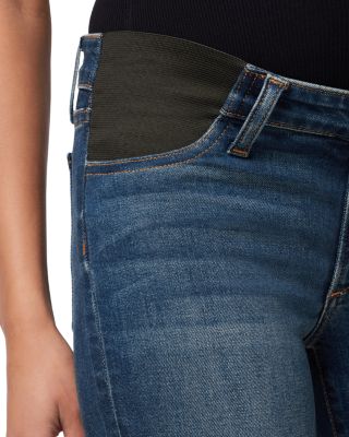 The Icon Mid Rise Ankle Skinny Maternity Jeans in Stephaney