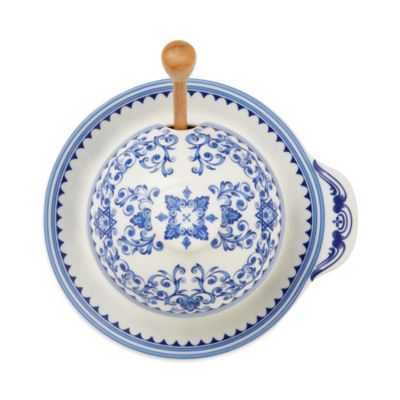 Judaica Honey Pot with Drizzler