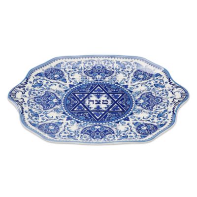 Blue Room Judaica Matzoh Plate