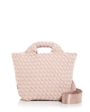 Naghedi St. Barth's Petite Crossbody Tote With Removable Pouch In Shell Pink