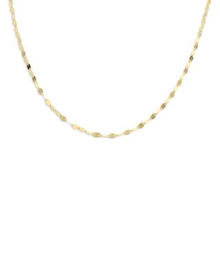 Moon & Meadow 14K Gold Mirror Necklace, 18