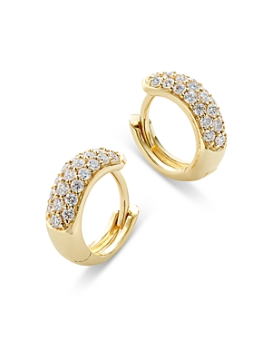 Bloomingdale's Diamond Mini Pave Hoop Earrings in 14K Yellow Gold, 0.35 ct. t.w.