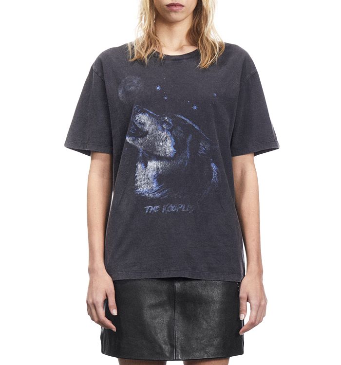 T-shirt The Kooples Homme Imprimé - Taille XS - Noir - Occasion En Très Bon état