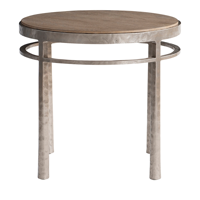 Bernhardt Aventura Side Table In Medium Brown