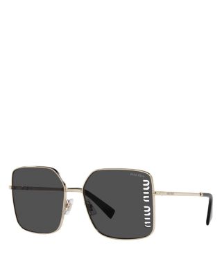 Miu Miu - Square Sunglasses, 60mm