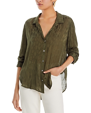 BELLA DAHL FLOWY BUTTON DOWN SHIRT