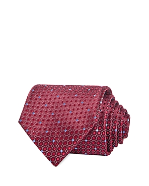 The Men's Store at Bloomingdale's Micro Dot Medallion Silk Classic Tie - 100% Exclusive