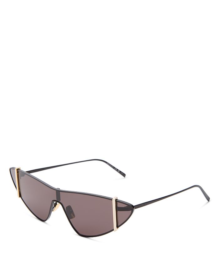 Saint Laurent Cat Eye Mask Sunglasses, 99mm Bloomingdale's