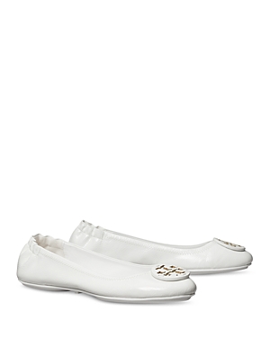 Tory Burch Minnie Travel Ballet In Gardenia
