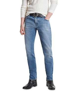 John Varvatos J703 Briar Skinny Fit Jeans In Old Blue