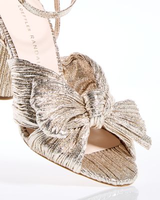 Women's Camellia Bow High Heel Sandals