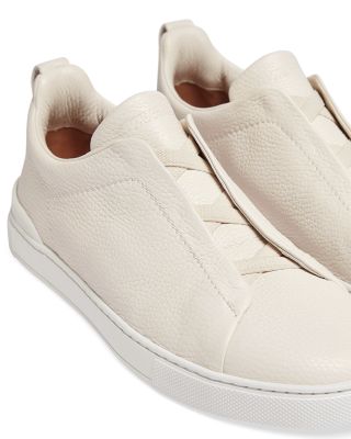 ZEGNA Deerskin Triple Stitch™ Sneakers | Bloomingdale's