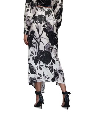 CARLA JACKIE FLORAL SILK BLEND CROPPED TOP | CARLA JACKIE フローラル シルク ブレンド クロ ALLSAINTS Carla Jackie Floral Ruched Skirt | Bloomingdale's