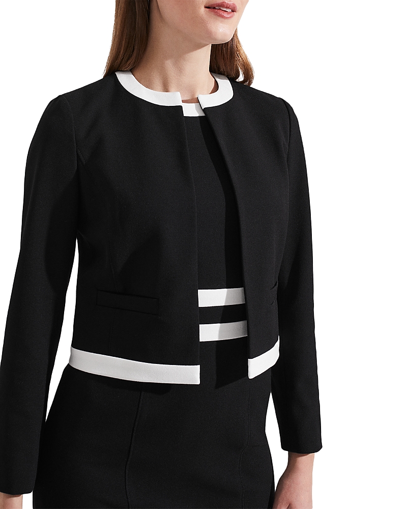 Hobbs London Suri Jacket In Black Ivory