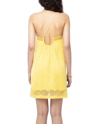 Crystal Jacquard Leopard Print Silk Dress