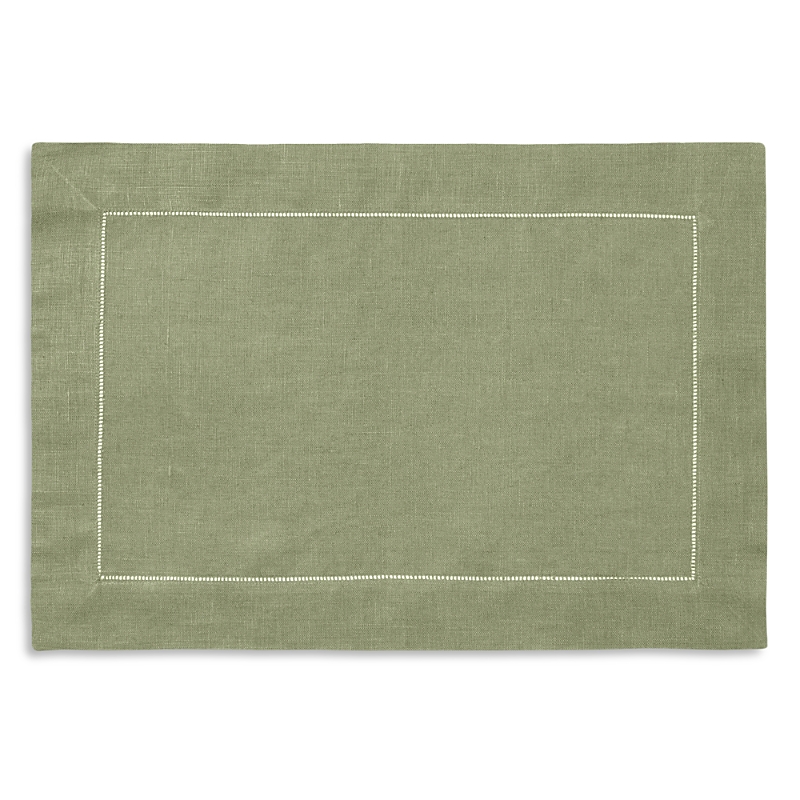 Sferra Festival 4-piece Linen Placemat Set In Sage