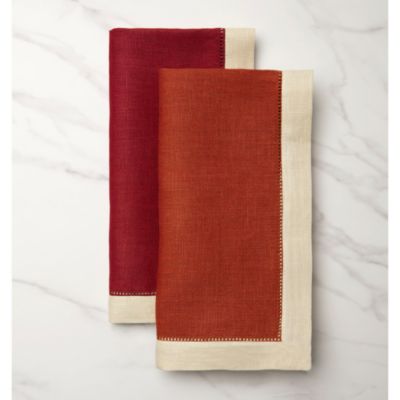 Roma Colorblock Dinner Napkins, Set of 4