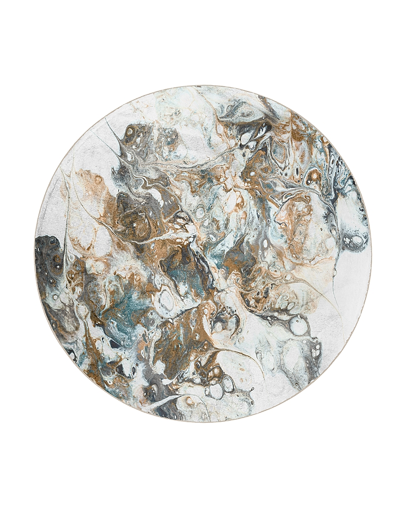 Dalyn Rug Company Kikiamo KK11 Round Area Rug, 8' x 8'