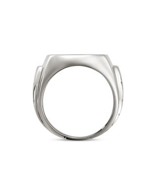 Sterling Silver Onyx Signet Ring