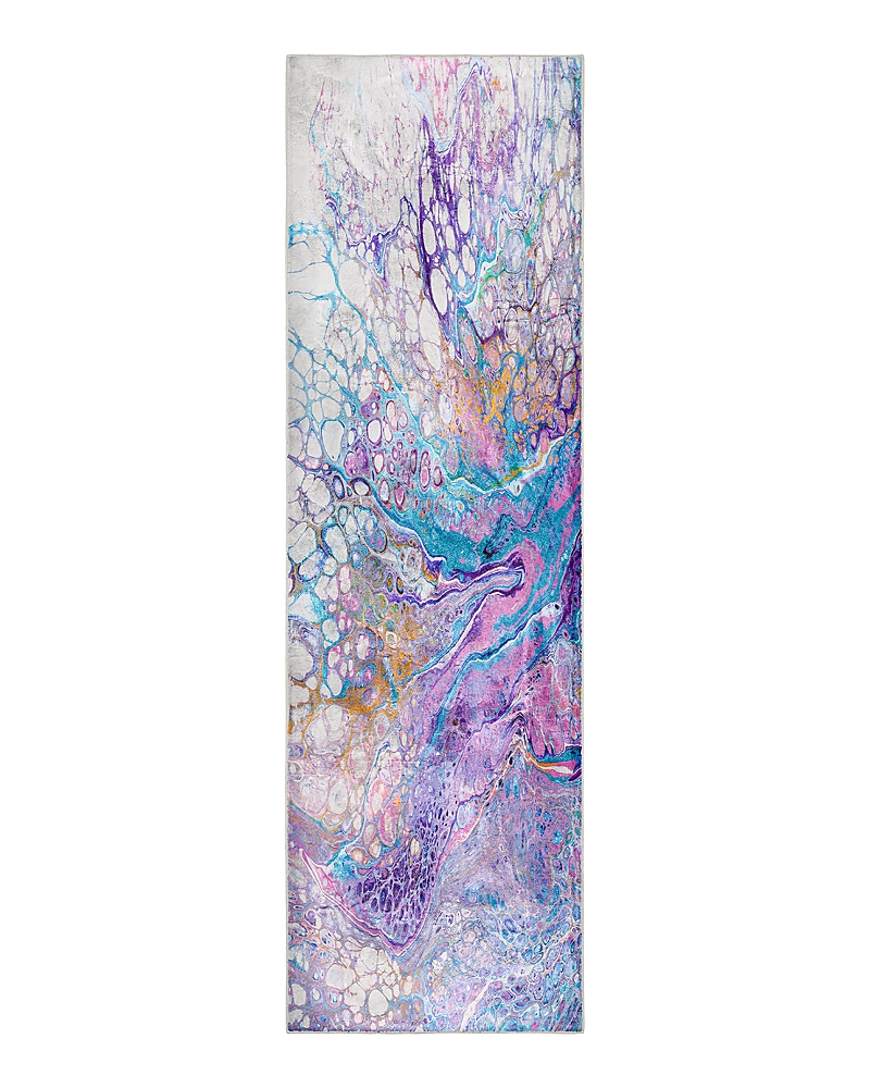 Dalyn Rug Company Rug Company Kikiamo Kk19 Runner Area Rug, 2'3 X 7'6 In Lavender/purple