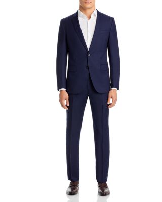 BOSS - Huge/Genius Solid Slim Fit Suit