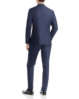 Capri M&amp;eacute;lange Twill Solid Slim Fit Suit