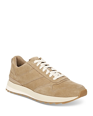 Shop Vince Men's Edric Lace Up Sneakers In New Camel