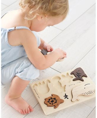 Wooden Tray Puzzle - Ocean Animals