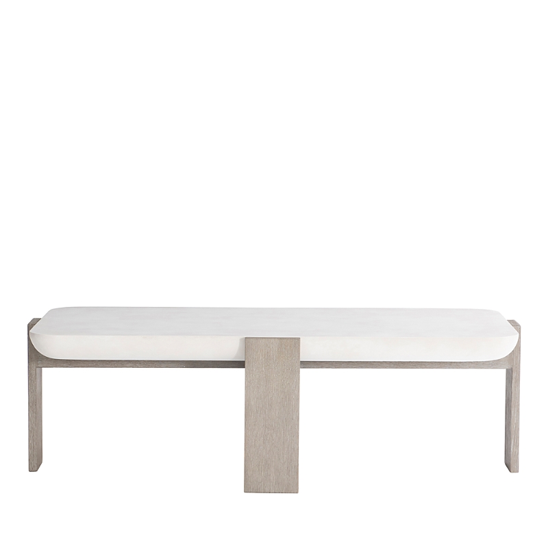 Bernhardt Gooding Cocktail Table In Gray