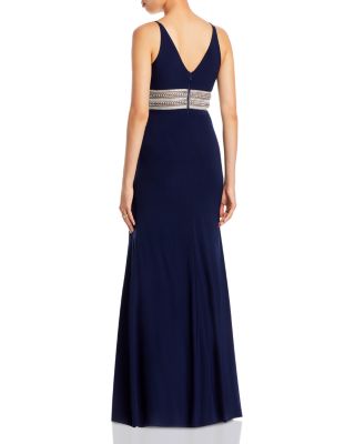 Embellished-Waist Gown - Exclusive