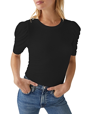 Andrea Ruched Sleeve Top