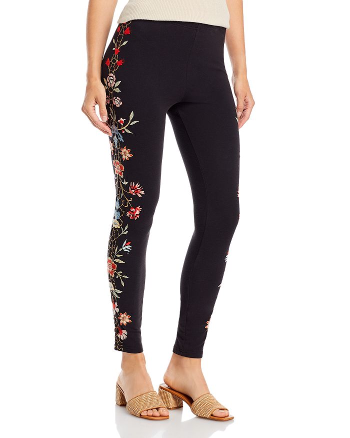 Johnny Was Clara Embroidery Leggings Bloomingdale s