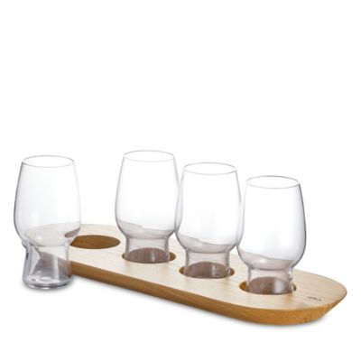 Craft Brew Beer Flight Set, 5 Pieces