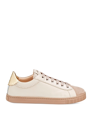 Shop Agl Attilio Giusti Leombruni Women's Sade Low Top Sneakers In Ghibli