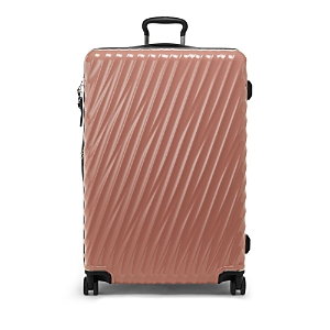Tumi 19 Degree Extended Trip Expandable 4-wheel Packing Case In Blush/navy Liquid Print