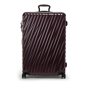Tumi 19 Degree Extended Trip Expandable 4-wheel Packing Case In Deep Plum