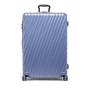 Tumi 19 Degree Extended Trip Expandable 4-wheel Packing Case In Slate Blue Texture