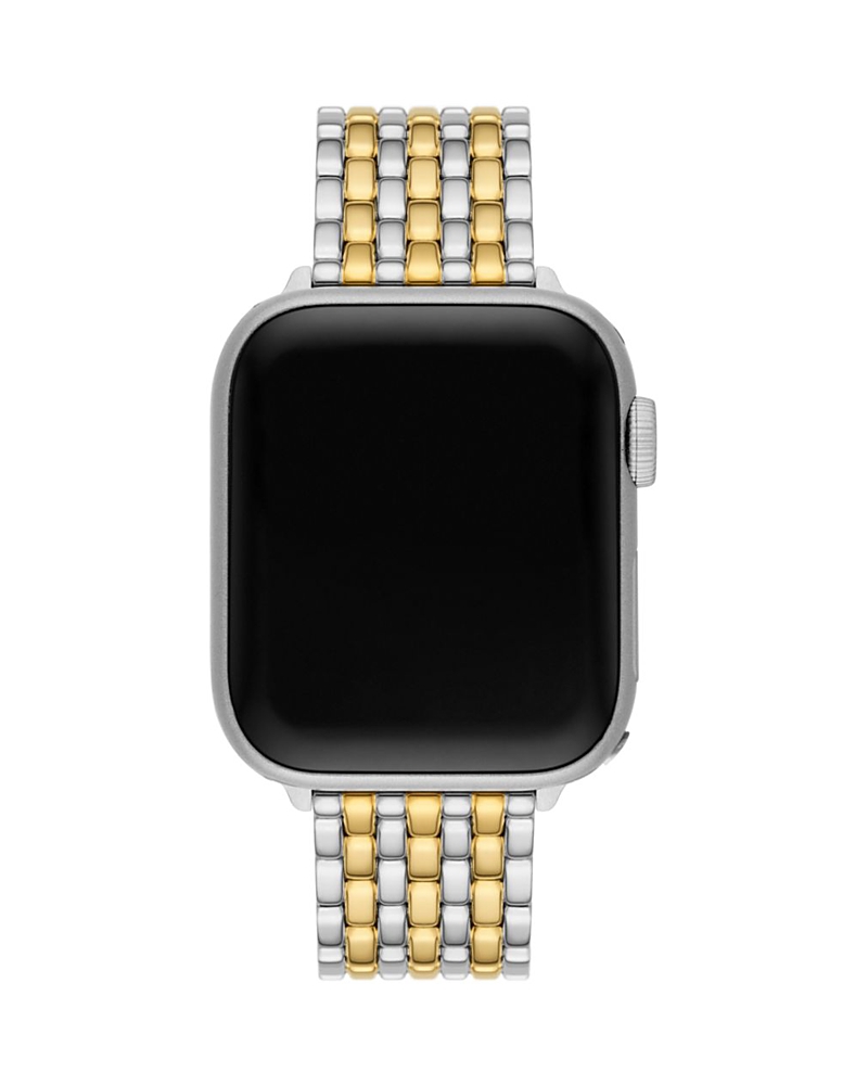 Tory Burch Eleanor Bracelet For Apple Watch In Two-tone