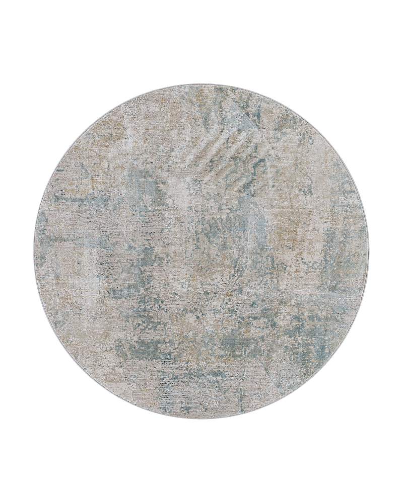 Surya Brunswick Bwk-2307 Round Area Rug, 5'3 X 5'3 In Sage/gray