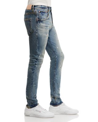 Spotted Indigo Jeans