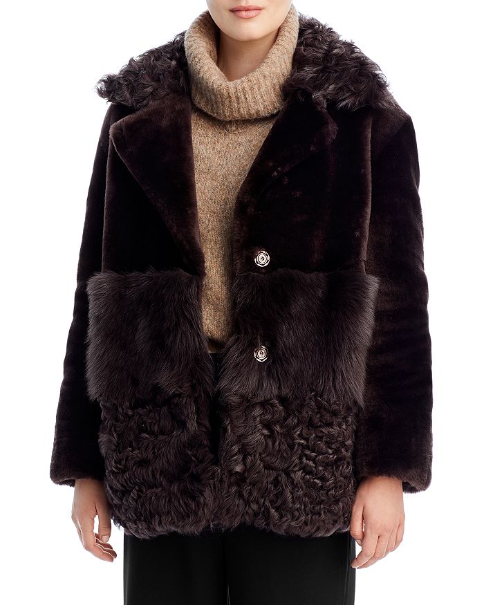 Warehouse shearling shop coat