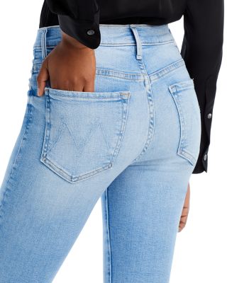 The Insider High Rise Crop Step Fray Bootcut Jeans in Limited Edition