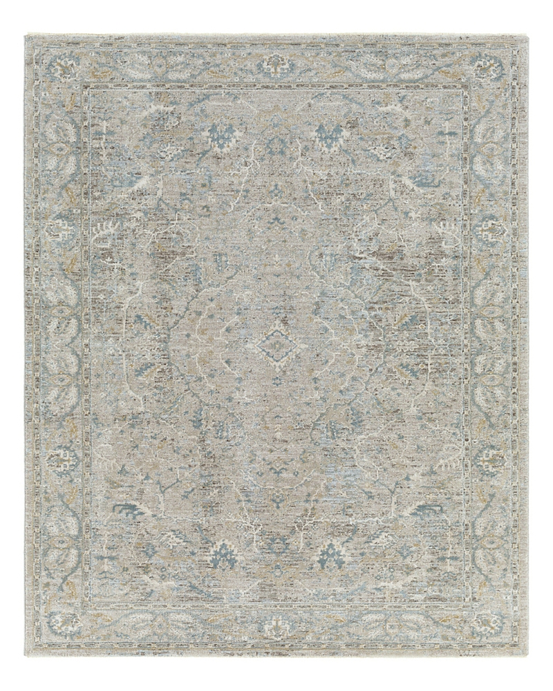 Surya Brunswick Bwk-2312 Area Rug, 2'7 X 4' In Sage/beige