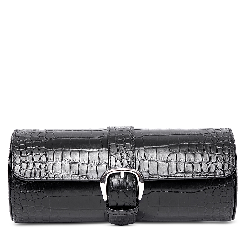 Rapport London Brompton Three Watch Roll In Black