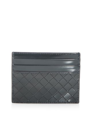 Bottega Veneta Intrecciato Leather Card Case | Bloomingdale's Men