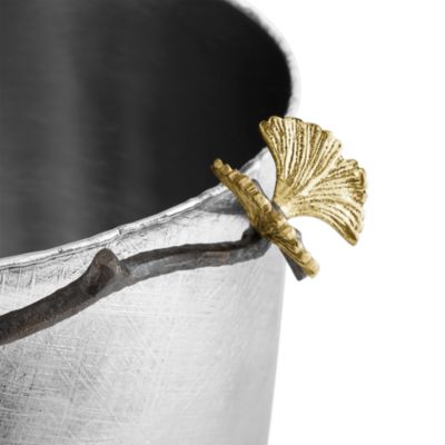 Butterfly Ginkgo Wastebasket