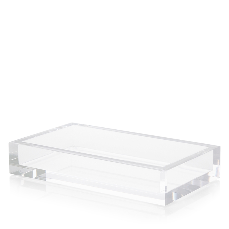 Mike And Ally Ice Vanity Tray In Ice Clear