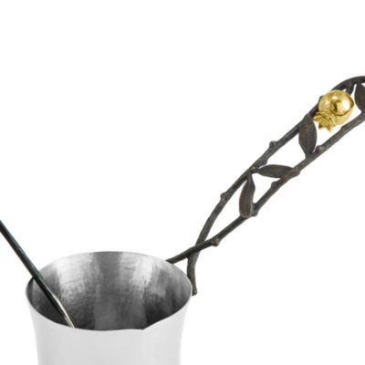 Pomegranate Coffee Pot & Spoon